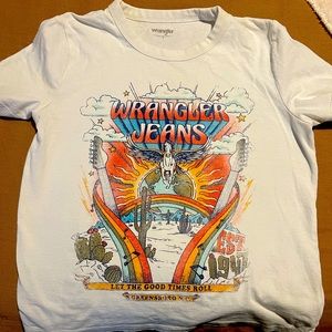 Size SM Wrangler vintage western inspired T